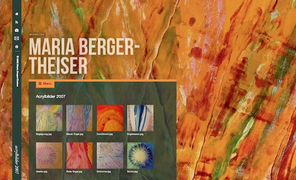 Webgalerie Maria Berger-Theiser